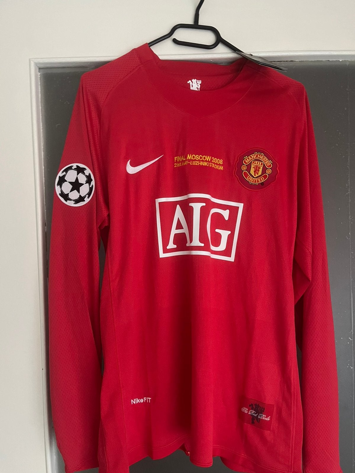 Cristiano Ronaldo Manchester United Shirt #7 – Maat L, Ophalen of Verzenden, Zo goed als nieuw, Shirt