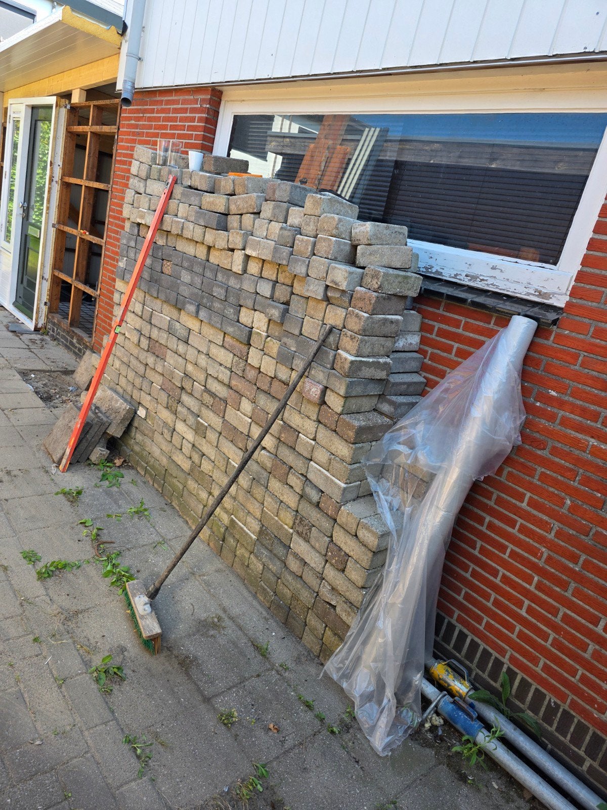 Gebruikte klinkers voor tuin of oprit, Ophalen of Verzenden, Gebruikt