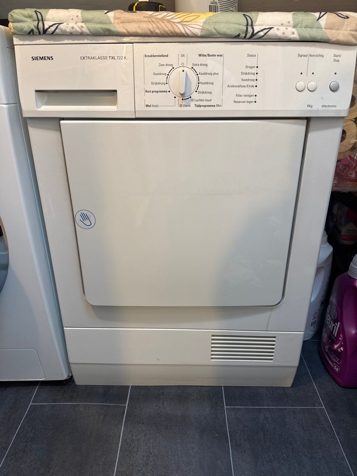 Gebruikte Condensdroger - 6kg (moet snel weg), Ophalen, 6 tot 8 kg, Gebruikt, Voorlader