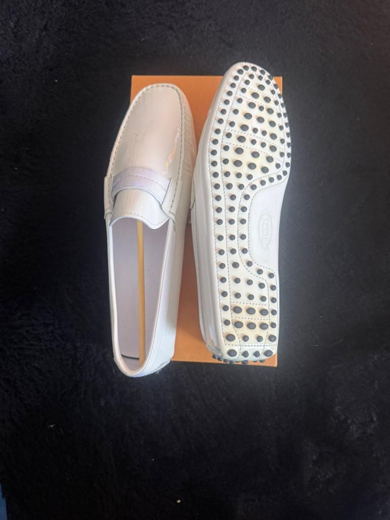 Schoenen heren TODS nieuw maat 10 en 10,5, Ophalen of Verzenden, Nieuw, Wit