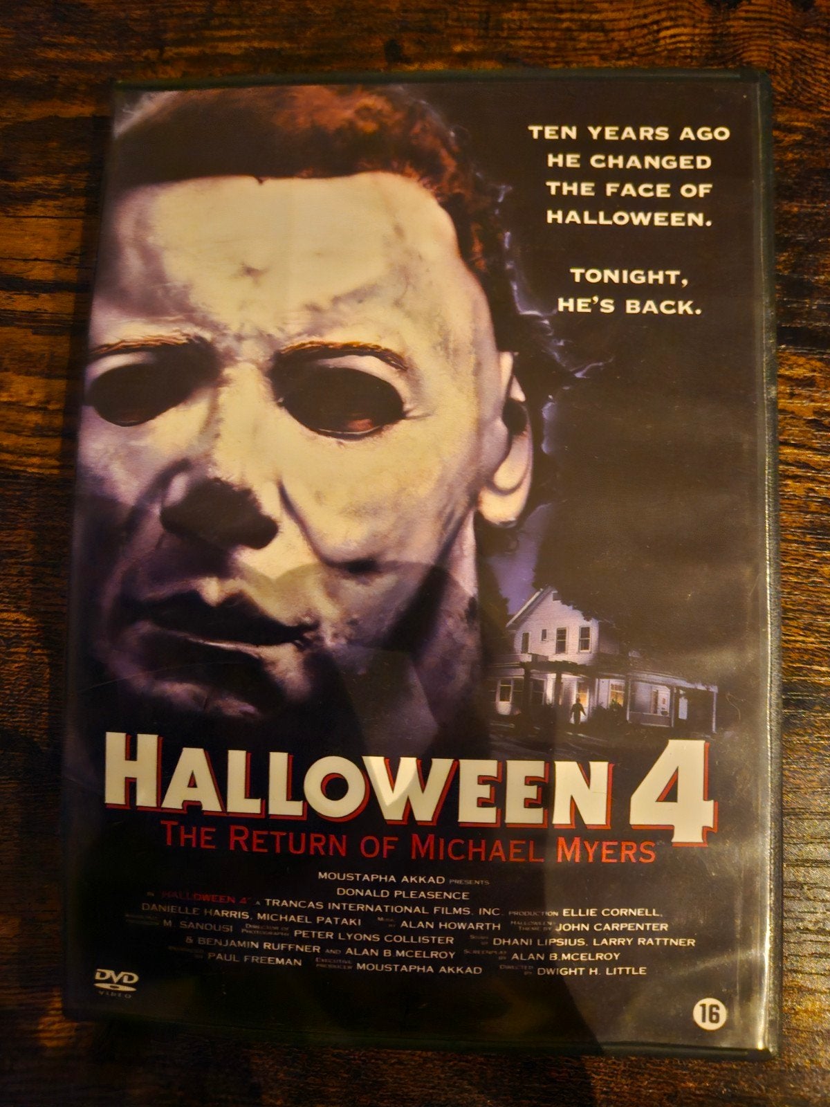 Halloween 4: The Return of Michael Myers (DVD), Engels, Vanaf 16 jaar, Ophalen of Verzenden, Zo goed als nieuw