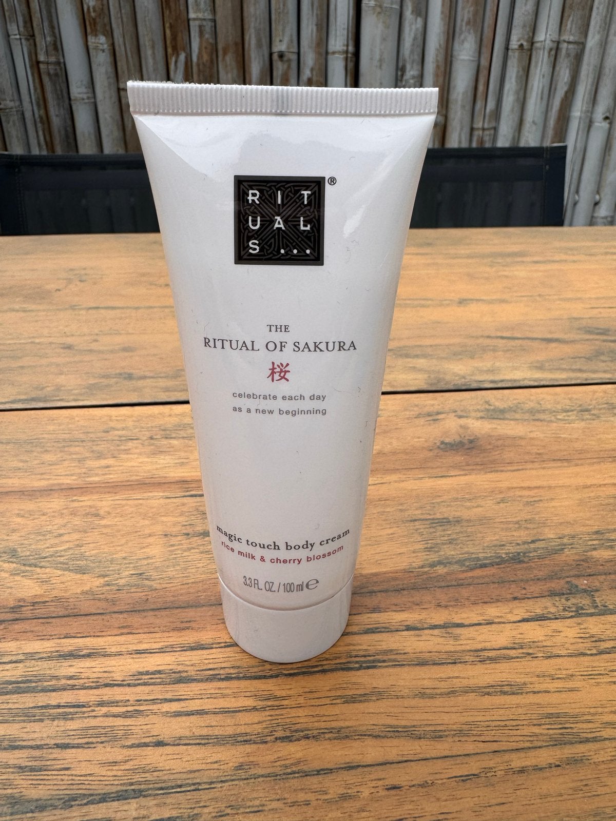 Rituals The Ritual of Sakura Magic Touch Body Cream 100ml, Ophalen of Verzenden, Nieuw, Bodylotion, Crème of Olie