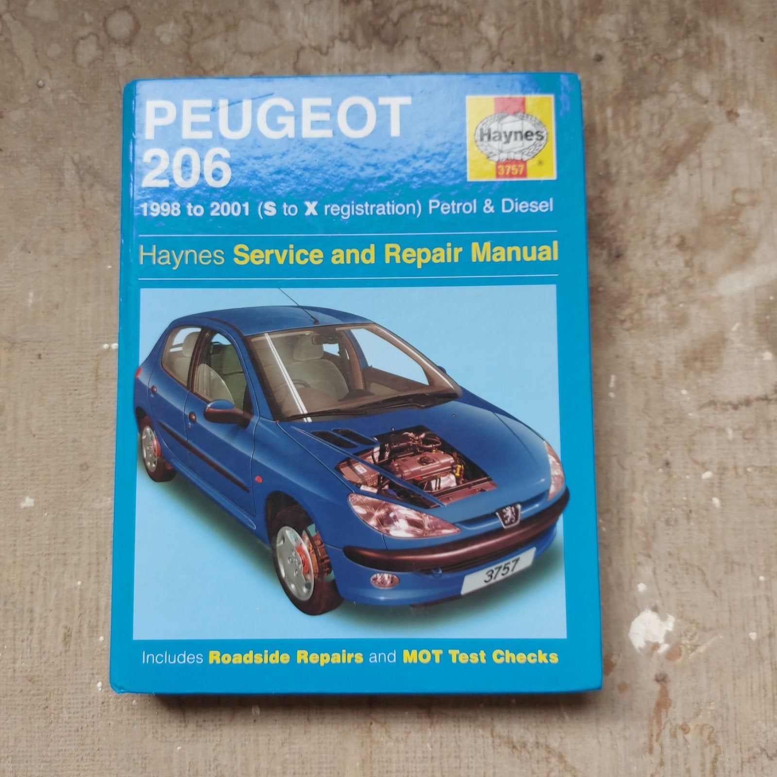 Haynes Service and repair manual Peugeot 206, Ophalen of Verzenden, Zo goed als nieuw, Peugeot