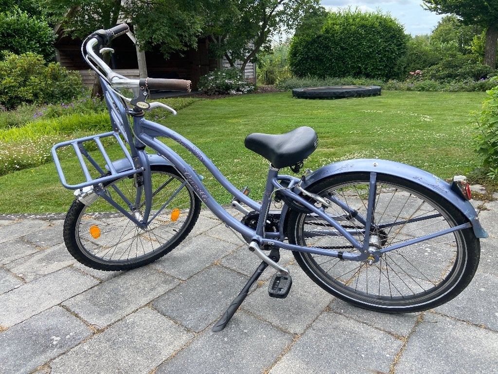 Gazelle Meisjes fiets 24 inch, Fietsen en Brommers, Fietsen | Meisjes, Gebruikt, 24 inch, Handrem, Versnellingen, Terugtraprem