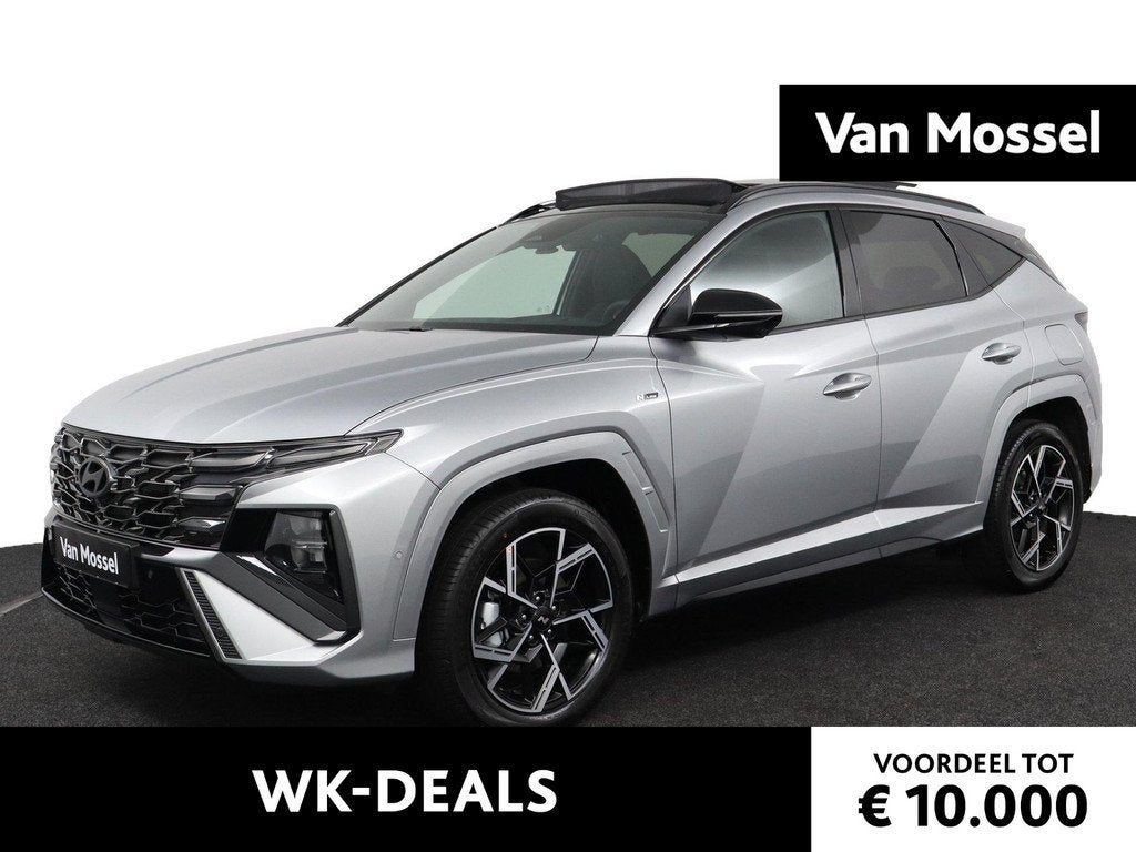Hyundai Tucson 1.6 T-GDI HEV N Line Sky | Extra Voordeel | A, Auto's, Hyundai, Bedrijf, Te koop, Tucson, 360° camera, ABS, Adaptieve lichten