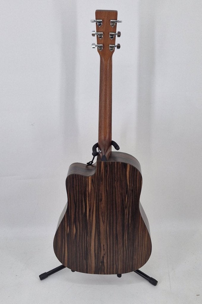 Martin DC-X2E - Macassar - Occasion, Ophalen of Verzenden, Western- of Steelstringgitaar, Gebruikt, Met (piezo-)element