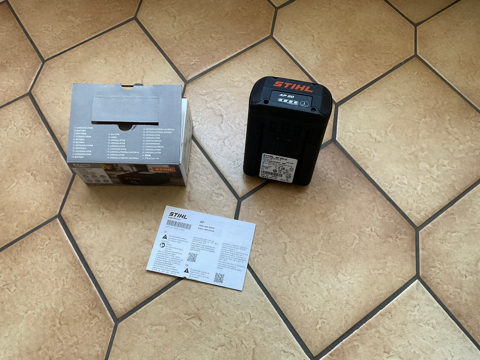 Stihl AP20, Ophalen of Verzenden, Nieuw