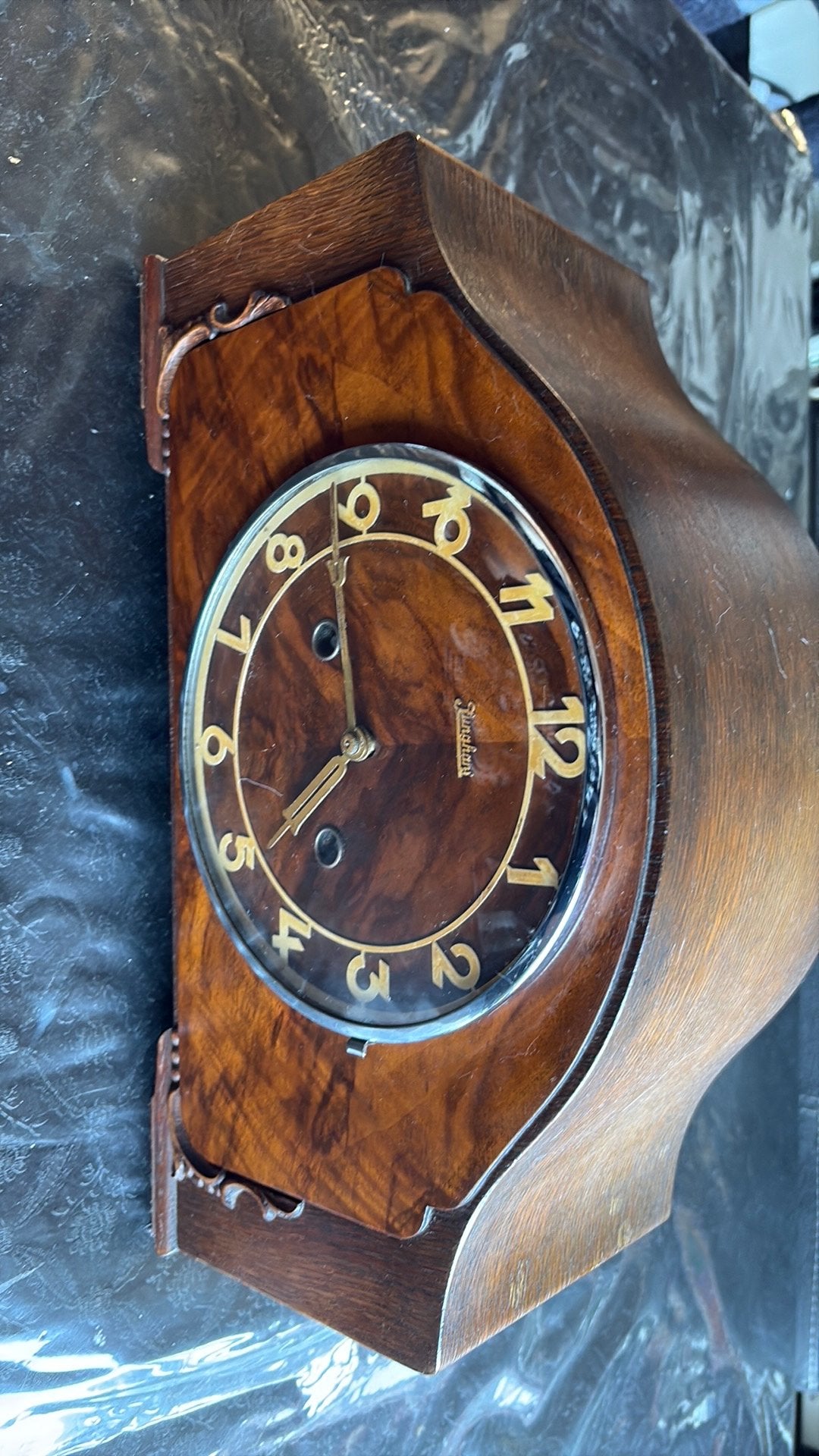 Mooie Junghans Tafelklok/ Pendule, Antiek en Kunst, Ophalen of Verzenden