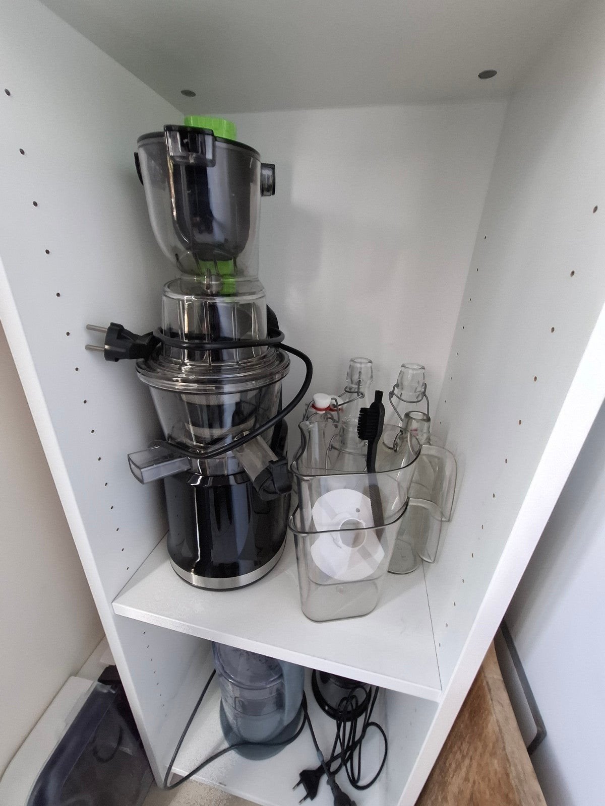Princess Slowjuicer - Zwart/Transparant - Zo goed als nieuw, Witgoed en Apparatuur, Keukenmixers, Minder dan 1 liter, Ophalen