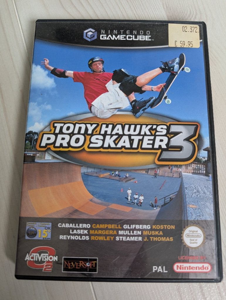 Tony Hawk's Pro Skater 3 - Nintendo GameCube, Spelcomputers en Games, 1 speler, Ophalen of Verzenden, Zo goed als nieuw, Vanaf 3 jaar