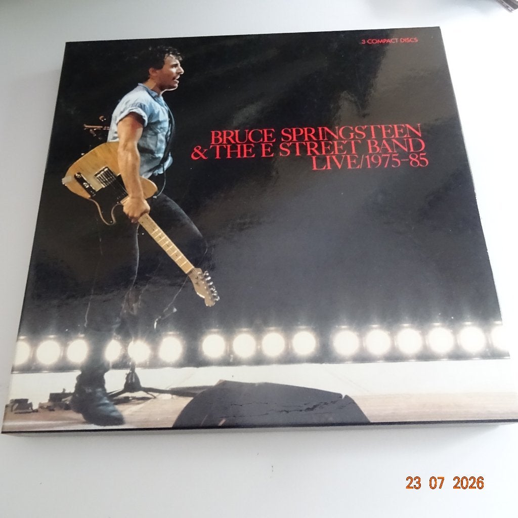 Bruce Springsteen & The E Street Band - Live 1975-85, Cd's en Dvd's, Cd's | Rock, Gebruikt, Poprock, Boxset, Eerste persing, Inclusief boekje