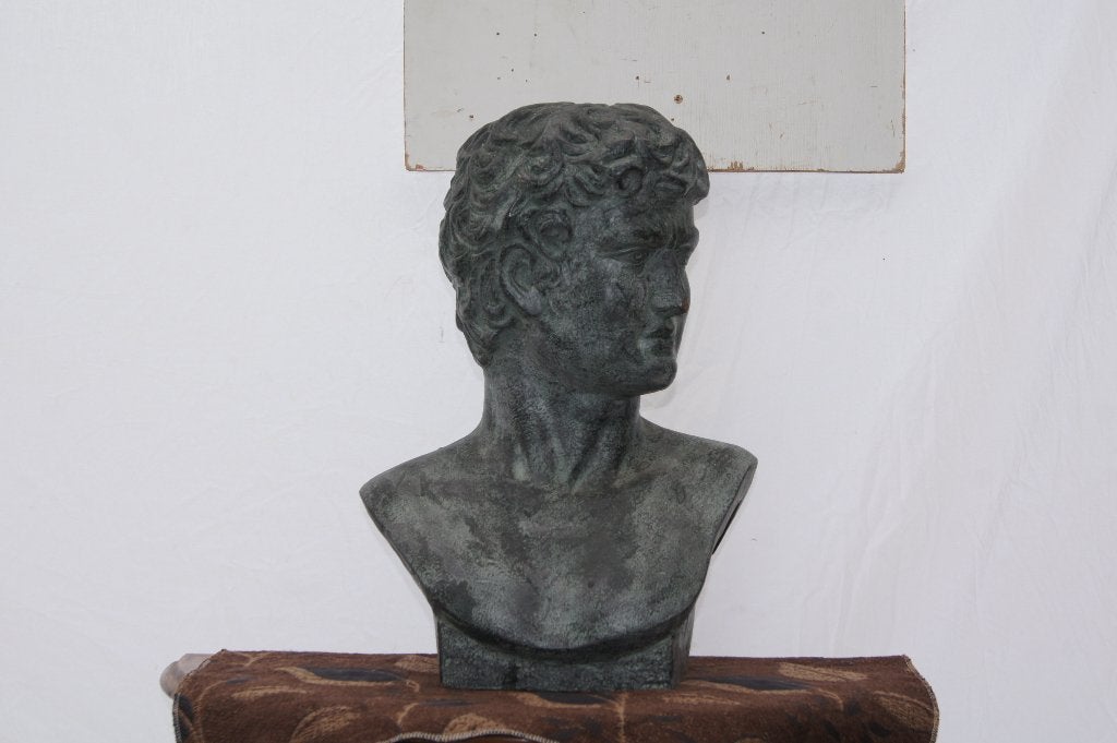 Michelangelo, Antiek en Kunst, Kunst | Beelden en Houtsnijwerken, Buste, Ophalen of Verzenden, Gepatineerd, 20 - 50 cm