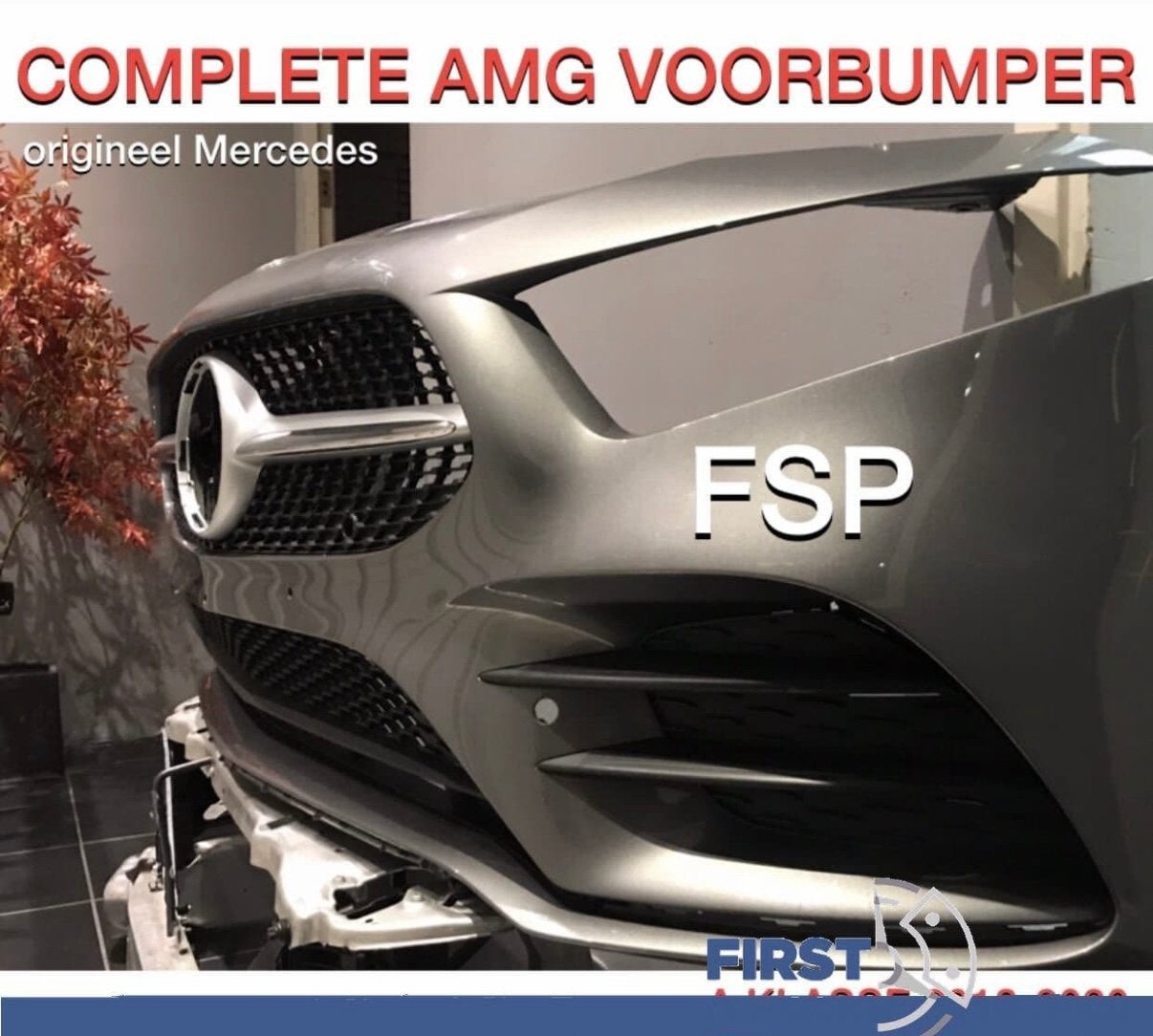 Mercedes A35 W177 voorbumper, Ophalen of Verzenden, Gebruikt, Mercedes-Benz
