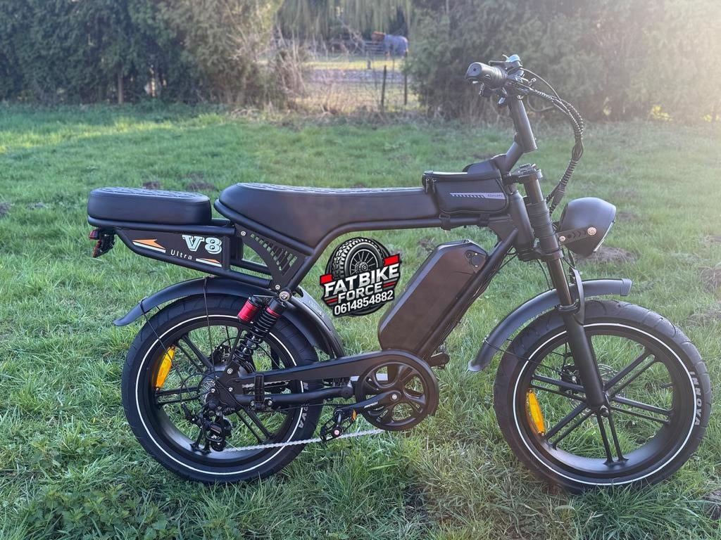 Fatbike Ouxi V8 Ultra - Direct Leverbaar met Extra's‼️, Fietsen en Brommers, Elektrische fietsen, 59 cm of meer, Ophalen of Verzenden