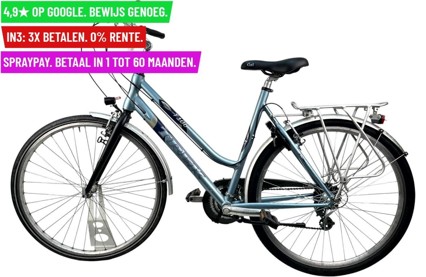 Damesfiets Trek T100 28"/56cm/24ver - Garantie/Levering, Overige merken, 9713 Bv Groningen, Gebruikt, 56 cm of meer