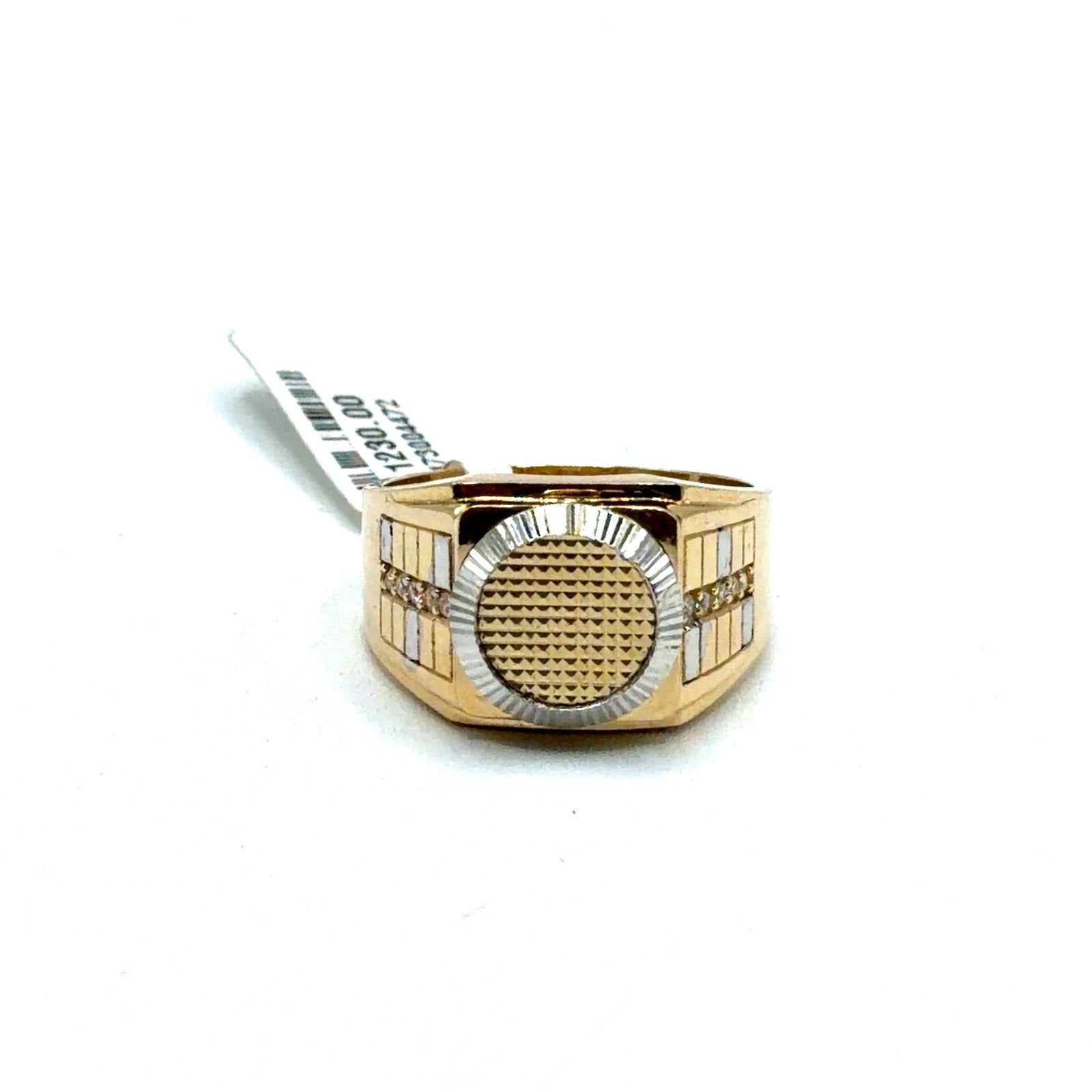 Gouden heren ring 14karaat, 19 tot 20, Nieuw, Ophalen of Verzenden, W