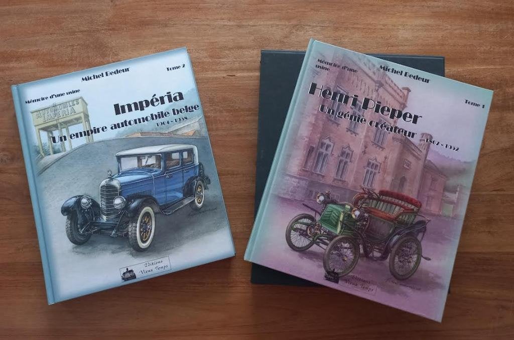 Histoire de l'usine Pieper-Impéria 2 vols.- Michel Bedeur., Michel Bedeur, Ophalen of Verzenden, Zo goed als nieuw, Overige merken