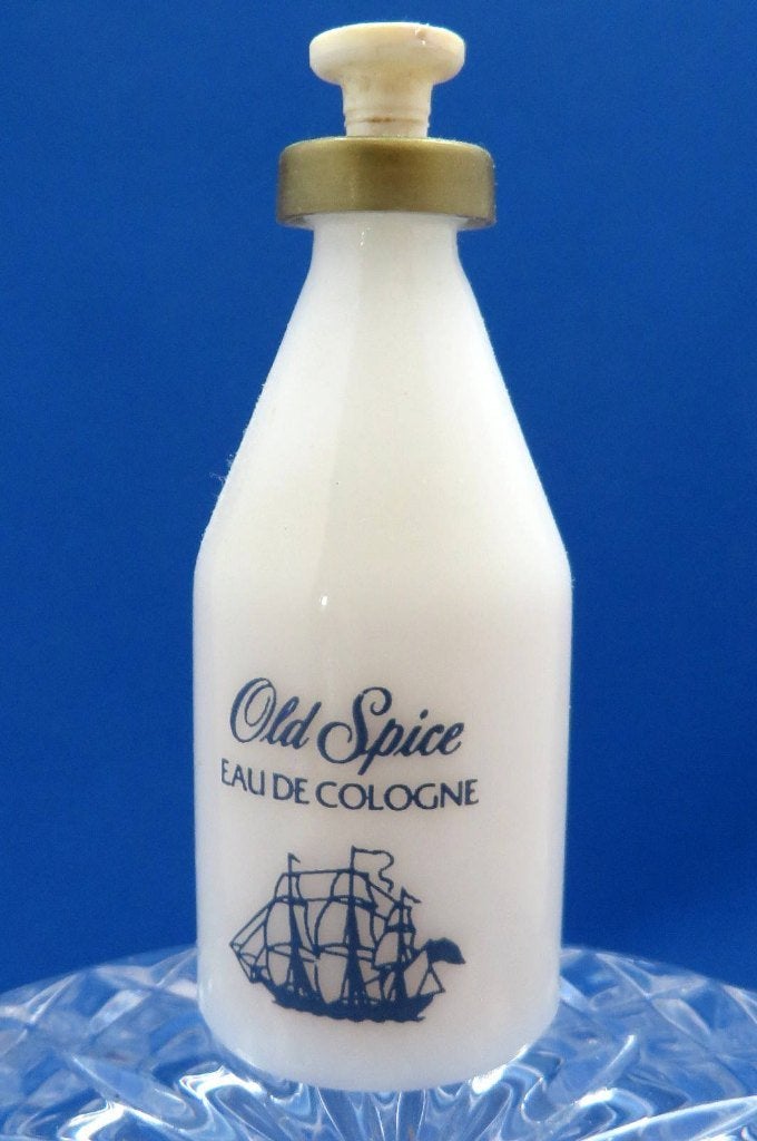 Mini - SHULTON - Old Spice - 7ml - edc - 5,8cm, Ophalen of Verzenden, Gebruikt, Miniatuur, Gevuld