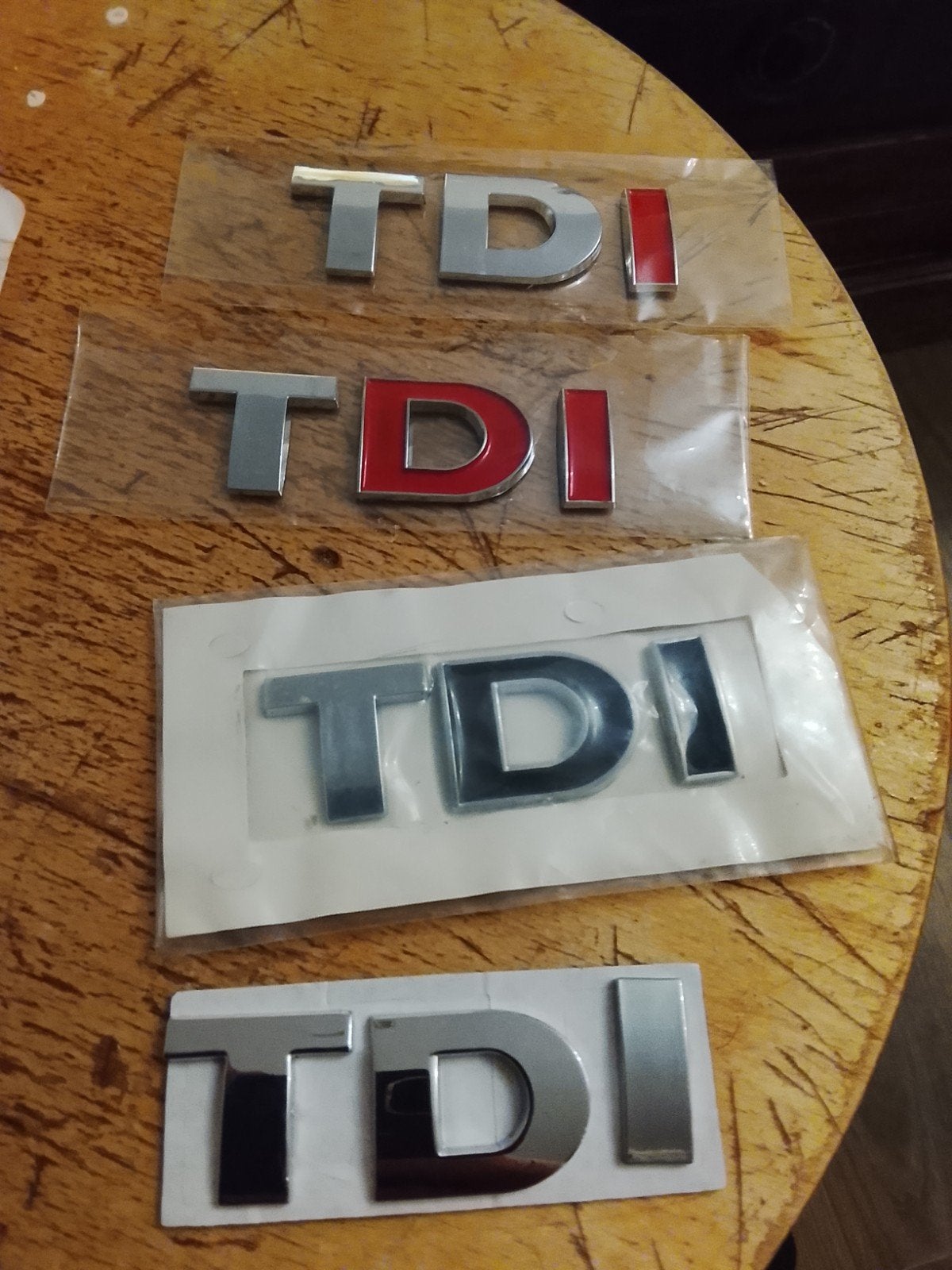 TDI Emblemen - Diverse Kleuren en Stijlen, Ophalen of Verzenden