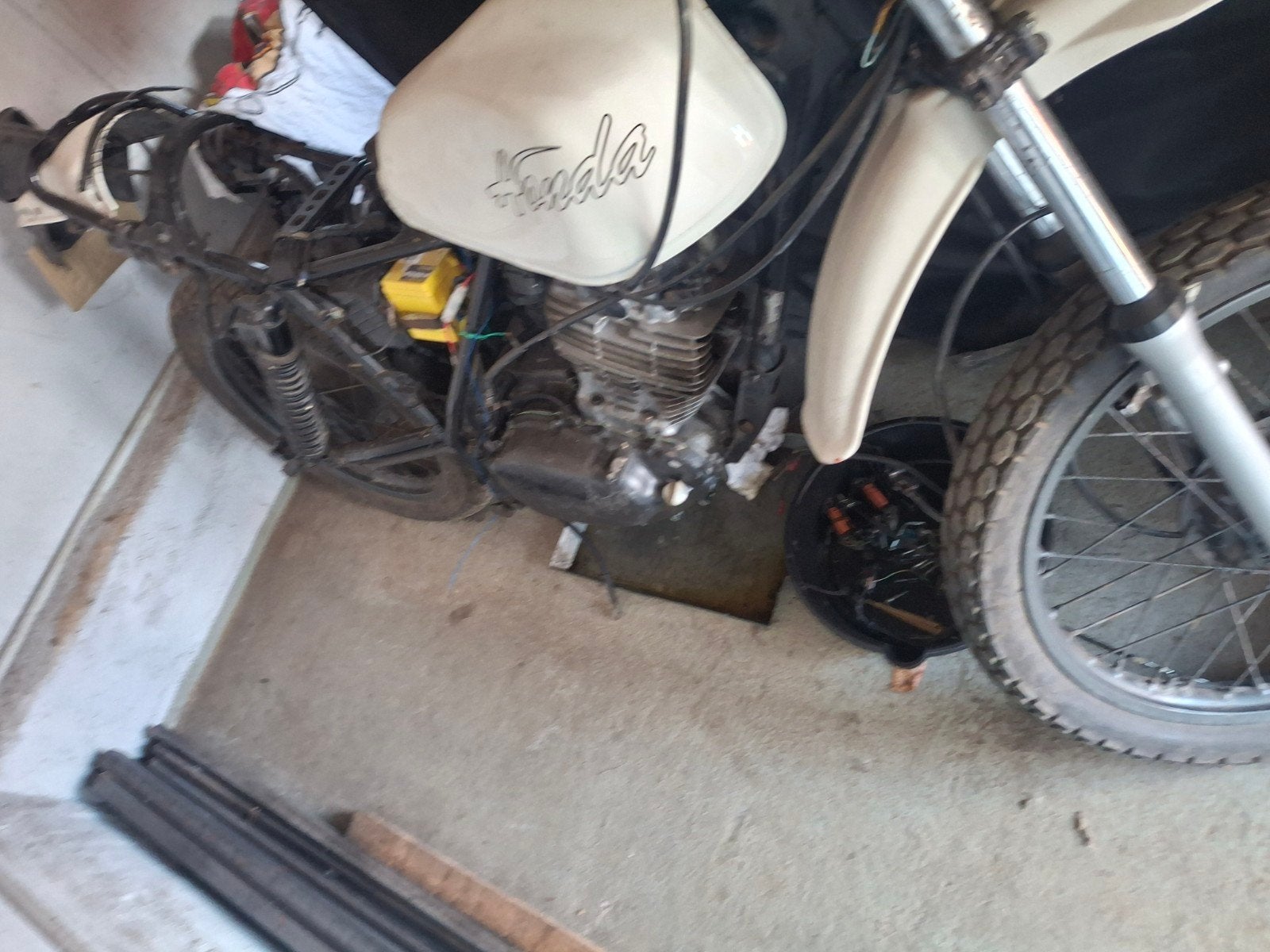 Honda XL500s onderdelen, Motoren, Ophalen, Gebruikt