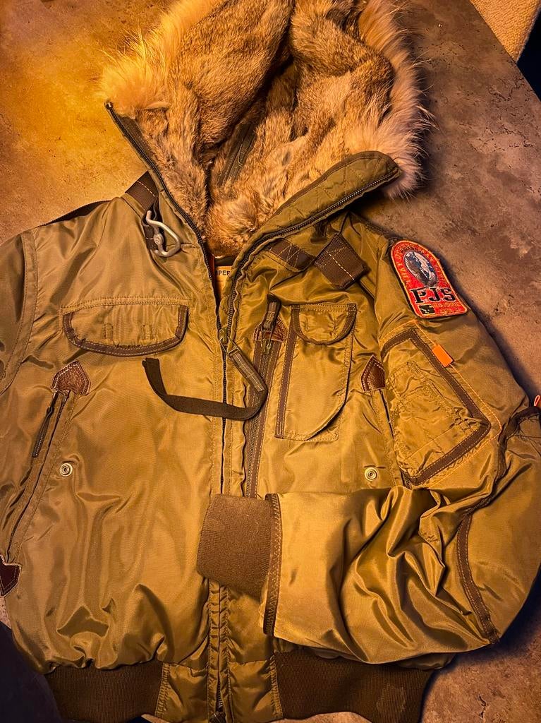 Parajumpers W-Short Parka dames, maat L, Ophalen of Verzenden, Zo goed als nieuw, Maat 42/44 (L), Groen