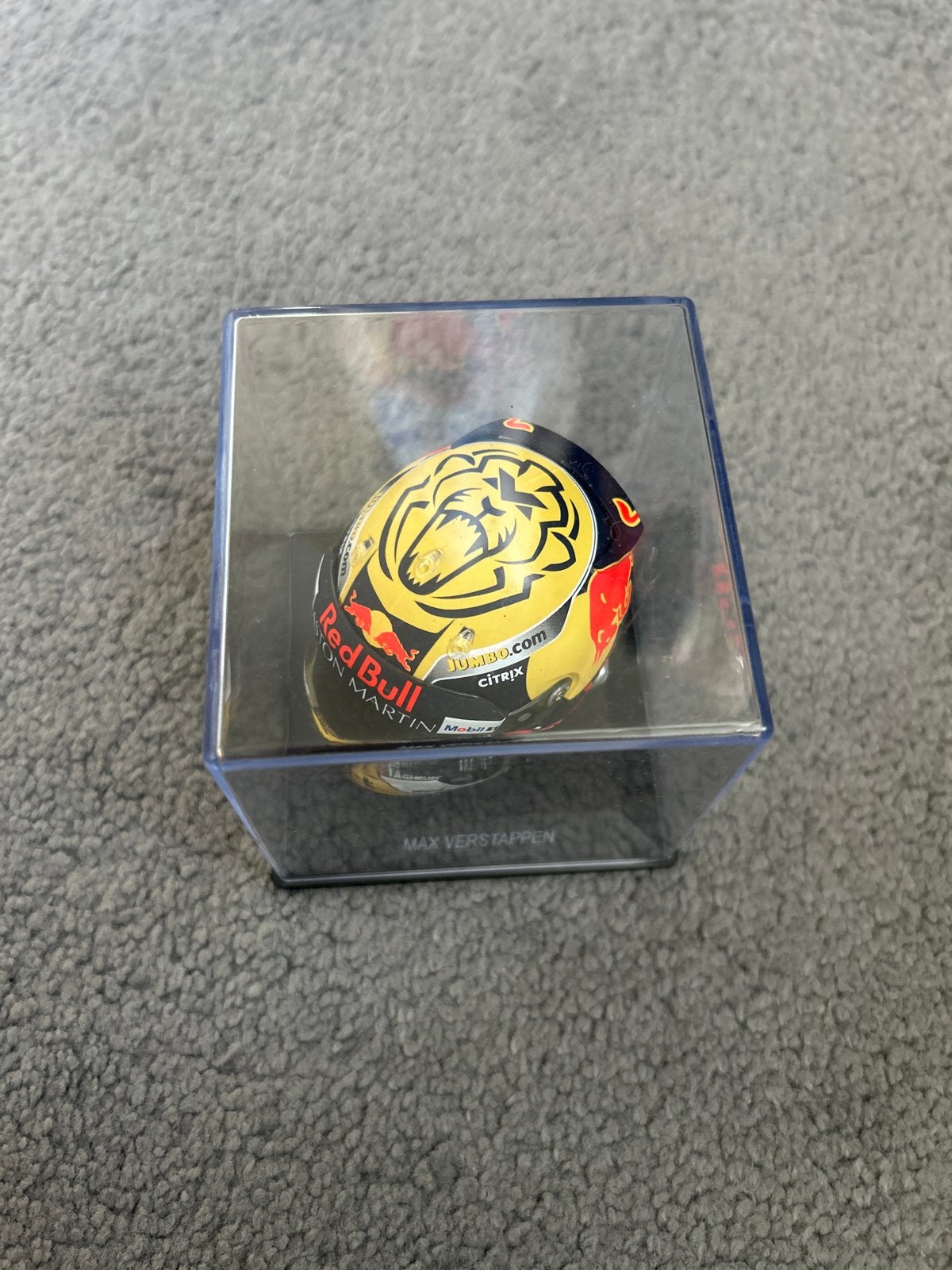 Schaalmodel helm Max Verstappen Oostenrijkse GP 2018, Ophalen, Zo goed als nieuw