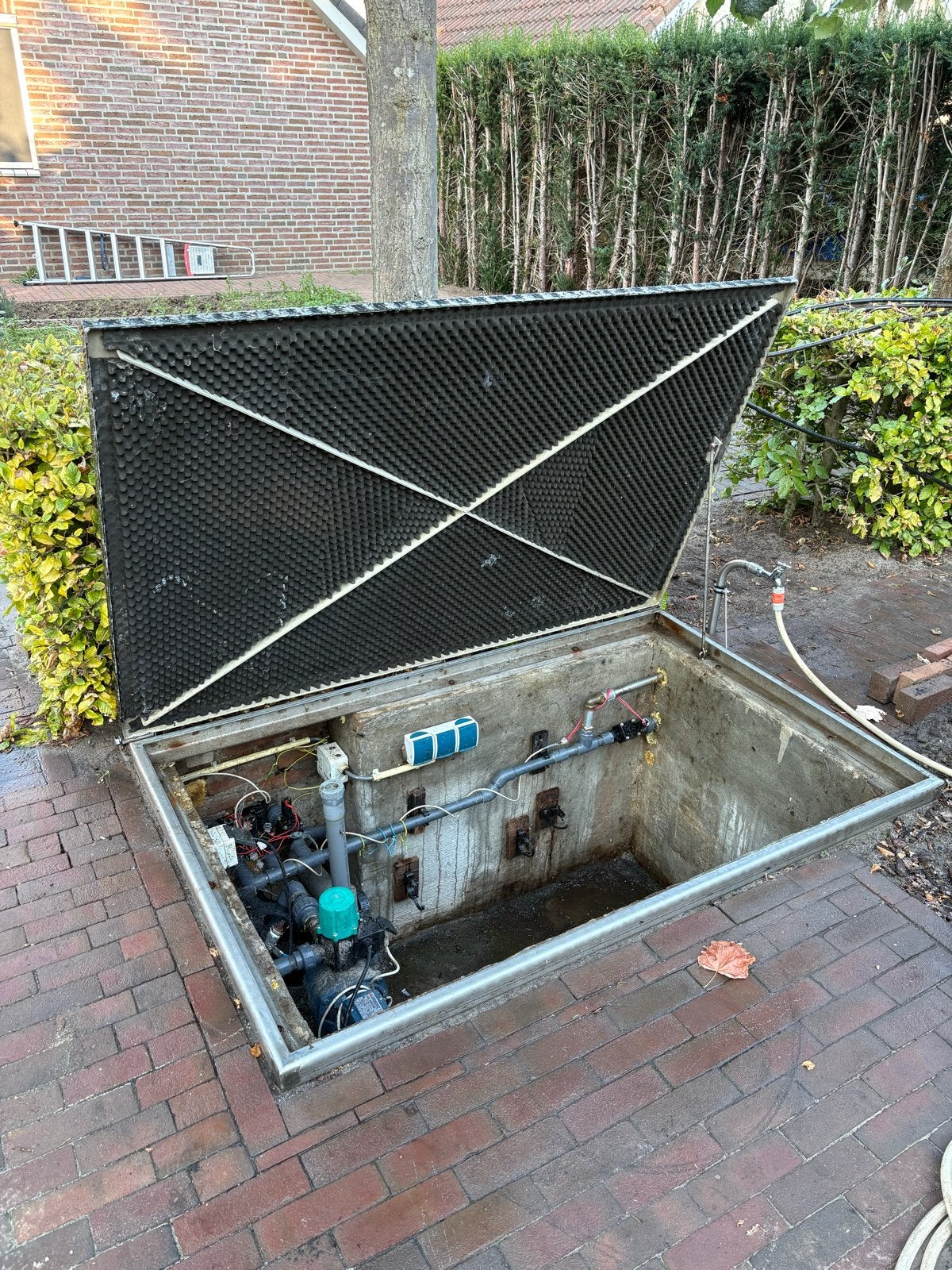 Grote putdeksel, Ophalen, Gebruikt