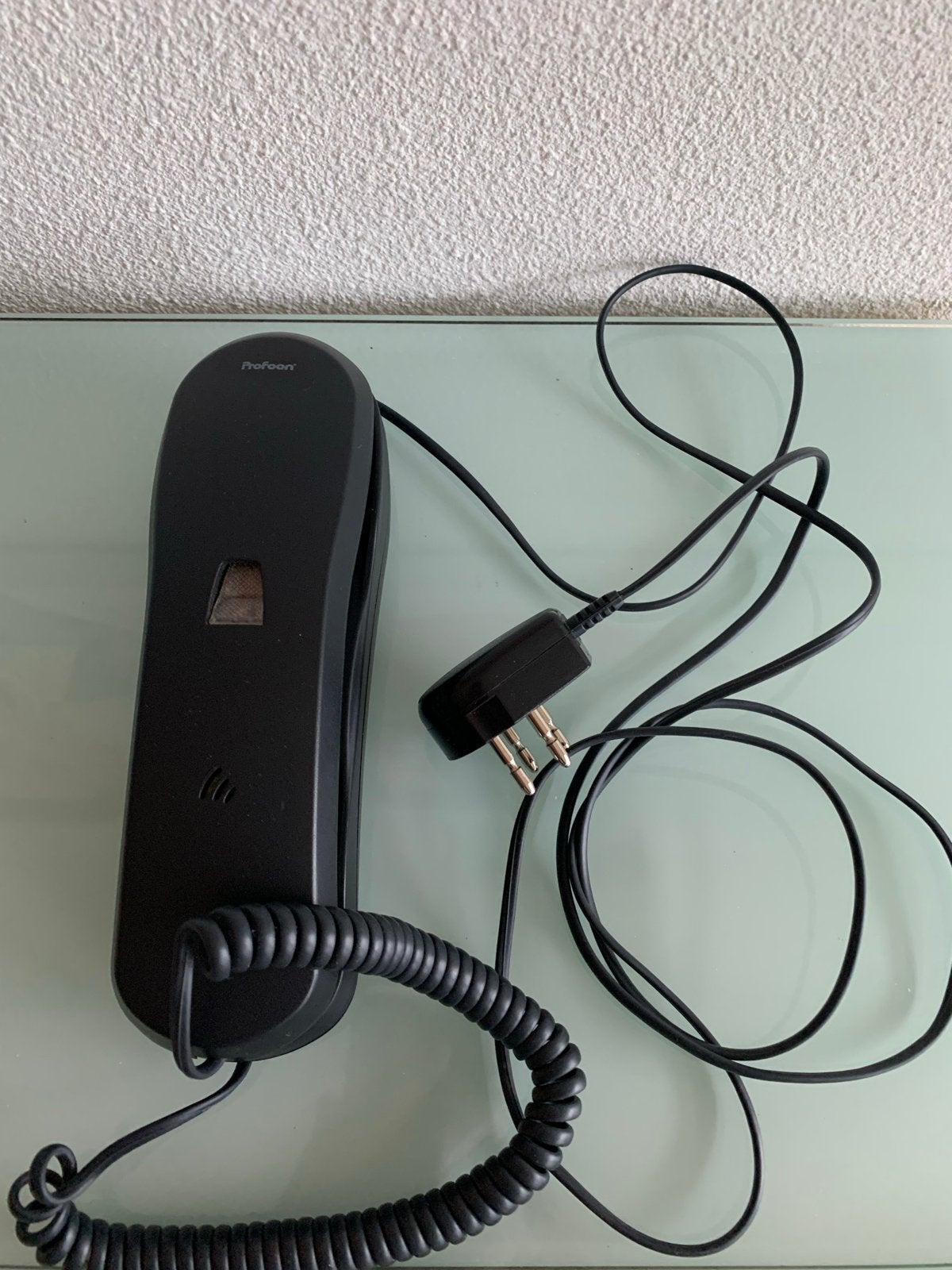 Profoon TX-105 Telefoon - Zwart, Vast, Ophalen of Verzenden, Gebruikt