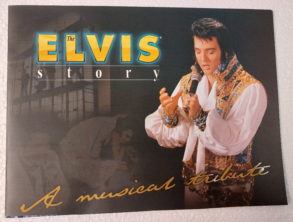 Elvis Presley Story PROGRAMMA BOEKJE A Musical Tribute, Gebruikt, NvT, Verzenden, Elvis Presley