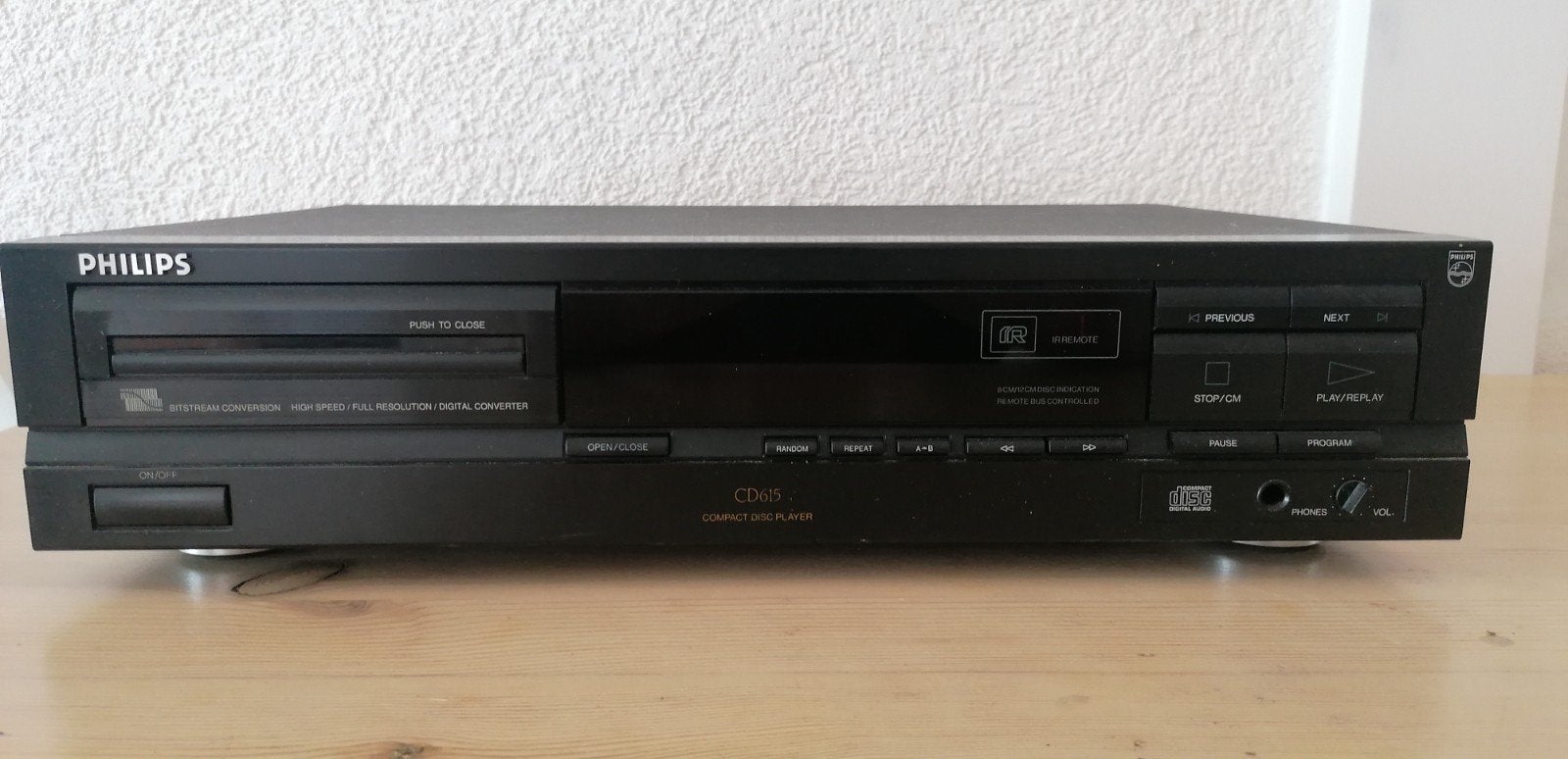 Philips CD 615 cd speler, Ophalen, Zo goed als nieuw