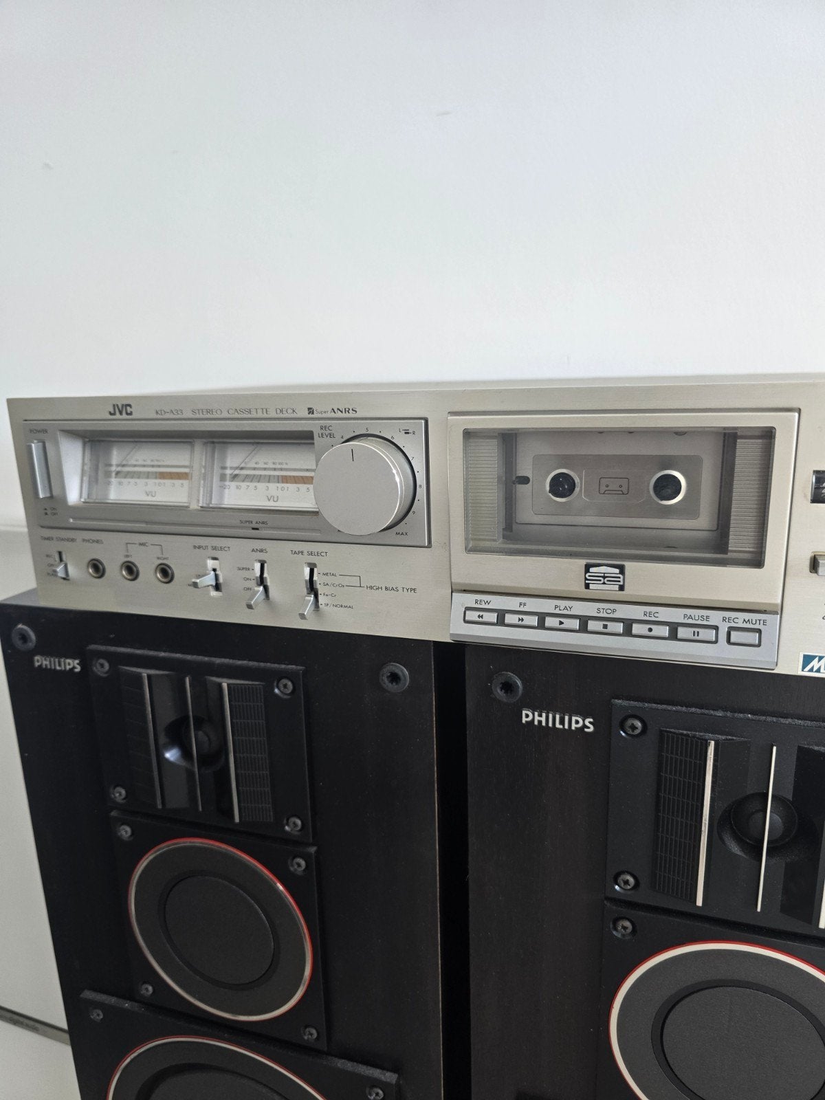 JVC KD A-33 Cassettedeck, Audio, Tv en Foto, Cassettedecks, Ophalen, JVC