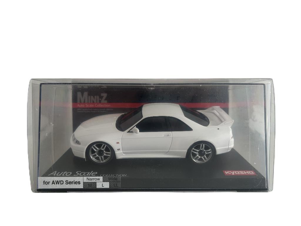 Kyosho Autoscale Mini-Z Skyline GT-R R33 V-Spec White MA020, Hobby en Vrije tijd, Modelbouw | Radiografisch | Auto's, Ophalen of Verzenden