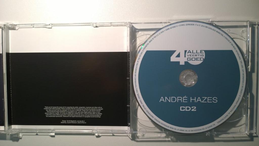 André Hazes - Alle 40 Goed André Hazes, Ophalen of Verzenden, Zo goed als nieuw, Levenslied of Smartlap