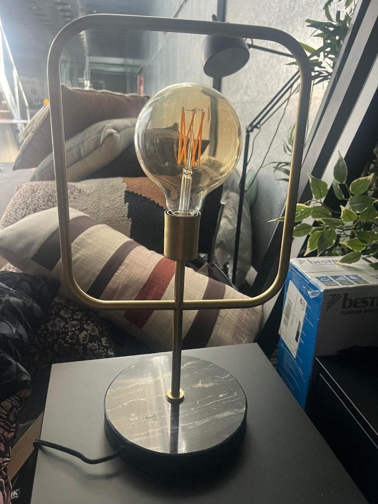 Tafellamp, Huis en Inrichting, Lampen | Hanglampen, Ophalen, Zo goed als nieuw, Minder dan 50 cm