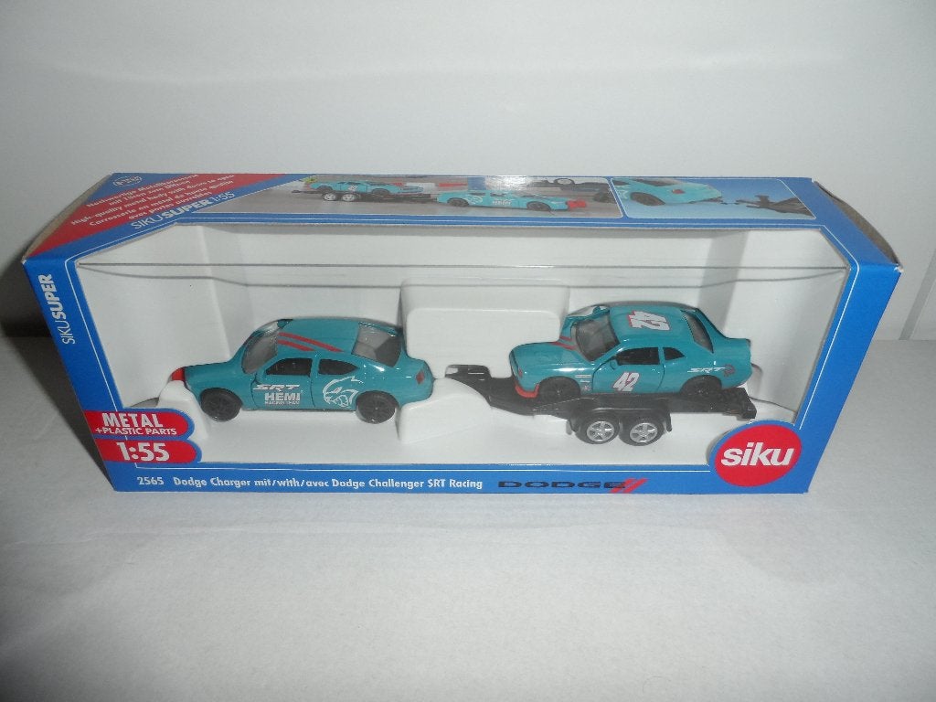 Siku 2565 - Dodge Charger met Dodge Challenger SRT Racing, Ophalen of Verzenden, Nieuw, Auto