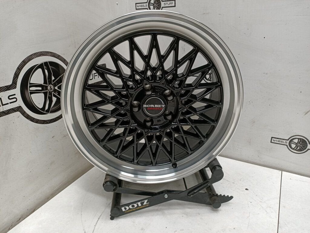 Borbet B black Lichtmetaal velgen 19"inch 5x112, Ophalen, Gebruikt, 19 inch, Banden en Velgen