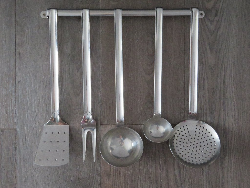 Vintage Lepelrek Lagostina, Huis en Inrichting, Gebruikt, Bestekset, Overige typen, Ophalen of Verzenden
