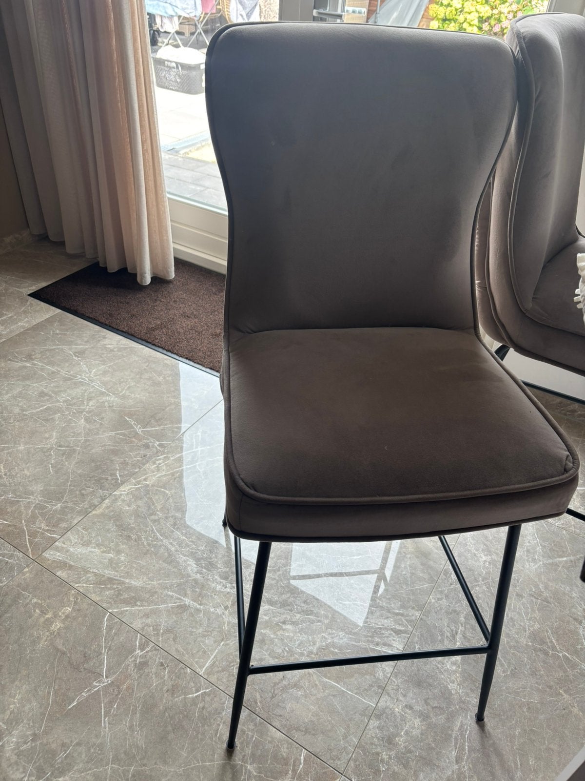 2 nette bar krukken/stoelen, 2 krukken, Ophalen, Zo goed als nieuw, 60 tot 90 cm