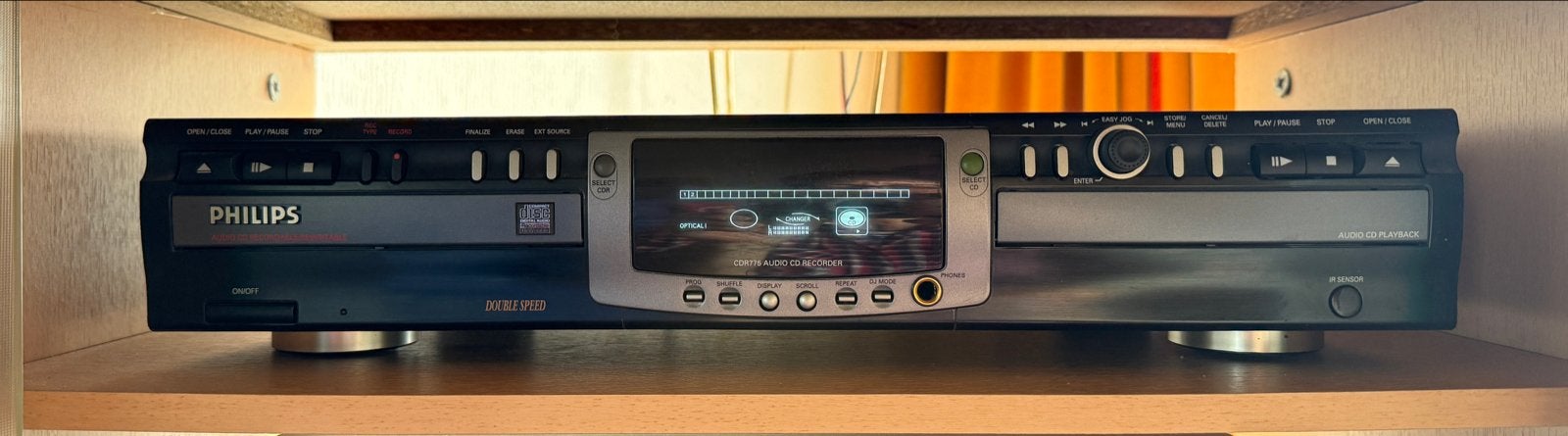 Philips CD-speler recorder CDR 775/00, Audio, Tv en Foto, Ophalen, Gebruikt, Philips