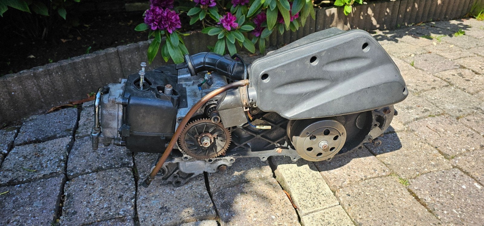 Gy6 Motorblok (lang) 80cc Kymco etc., Ophalen, Gebruikt, Blok, Kymco