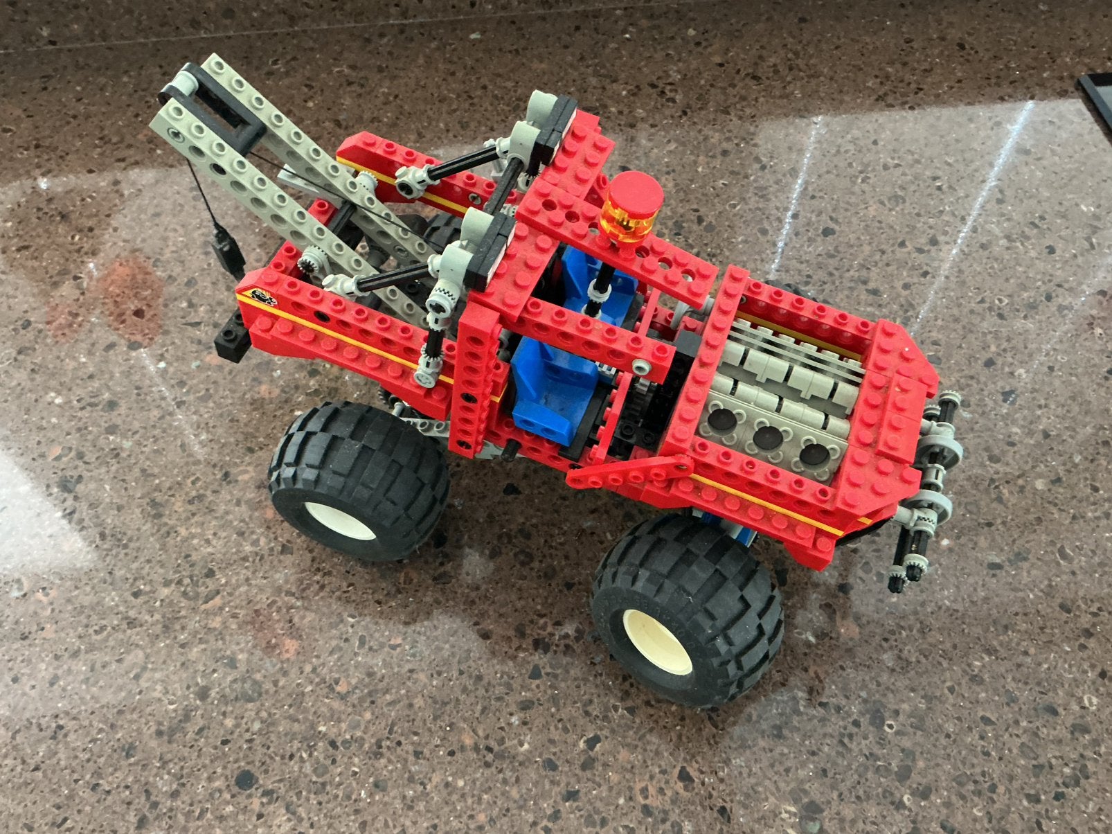 Lego Technic 8858 Rebel Wrecker, Ophalen of Verzenden, Zo goed als nieuw, Auto, Overige merken
