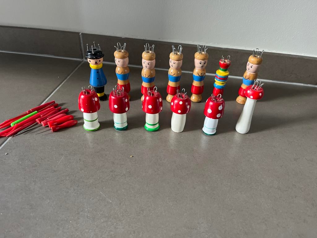 Punnikpoppetjes, Ophalen of Verzenden, Zo goed als nieuw, Handmatig, Overige merken