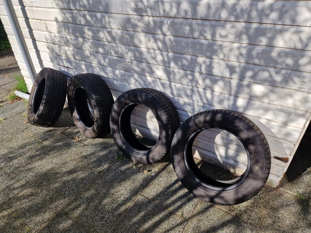 4x Continental ContiWinterContact TS830P 205/60 R16 – Top wi, Ophalen, Gebruikt, 16 inch, Band(en)