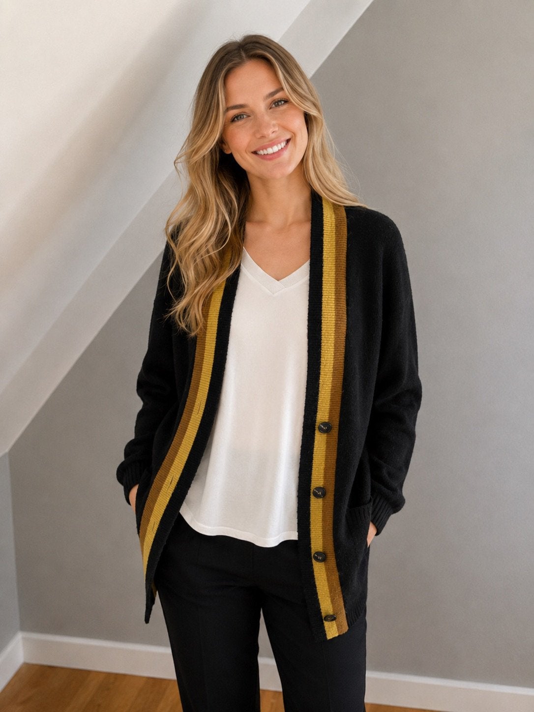 Mooi vest van Expresso, Ophalen of Verzenden, Zo goed als nieuw, Maat 38/40 (M), Zwart