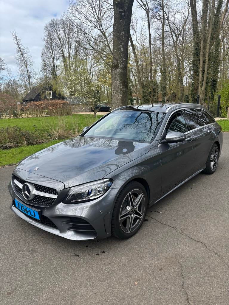 Mercedes-Benz C-Klasse C220 d 194pk 4MATIC 9G-TRONIC 2018, Auto's, Automaat, 1800 kg, 4 cilinders, Leder