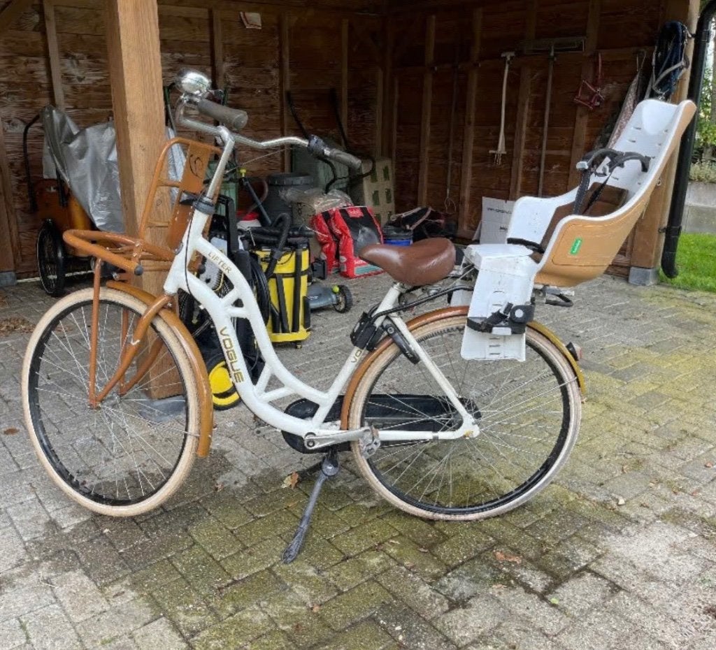 Mama fiets, Fietsen en Brommers, Fietsen | Dames | Moederfietsen, Terugtraprem, Gebruikt, Versnellingen, 50 tot 53 cm