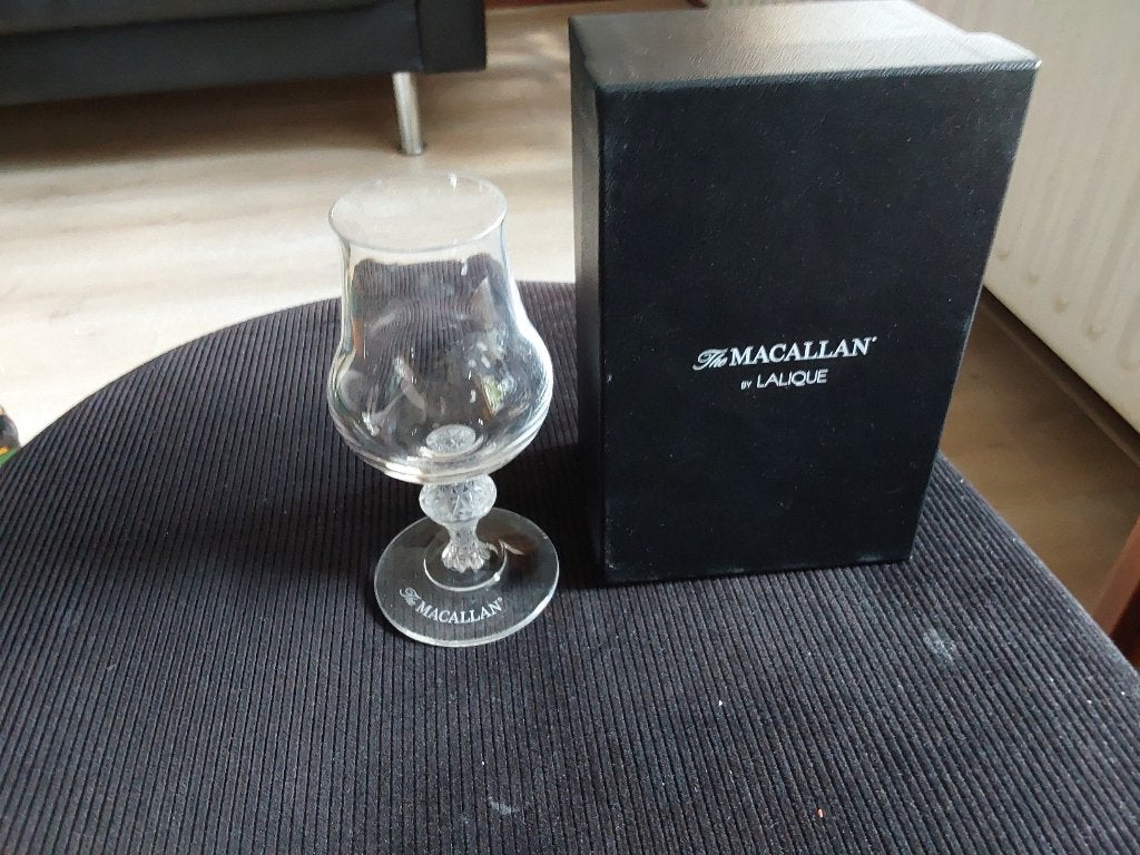 Whisky glas lalique macallan, Ophalen of Verzenden, Nieuw, Overige typen