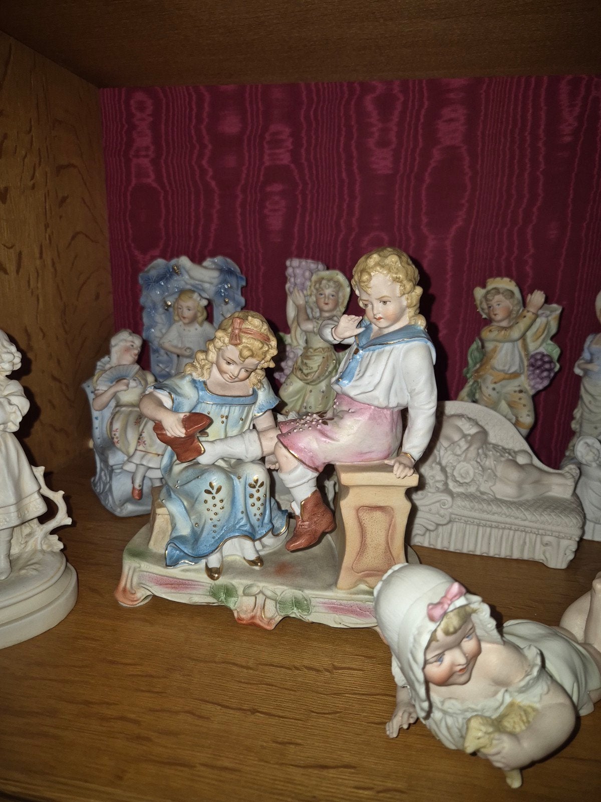 Verzameling van diverse porseleinen beeldjes, Ophalen of Verzenden, Gebruikt