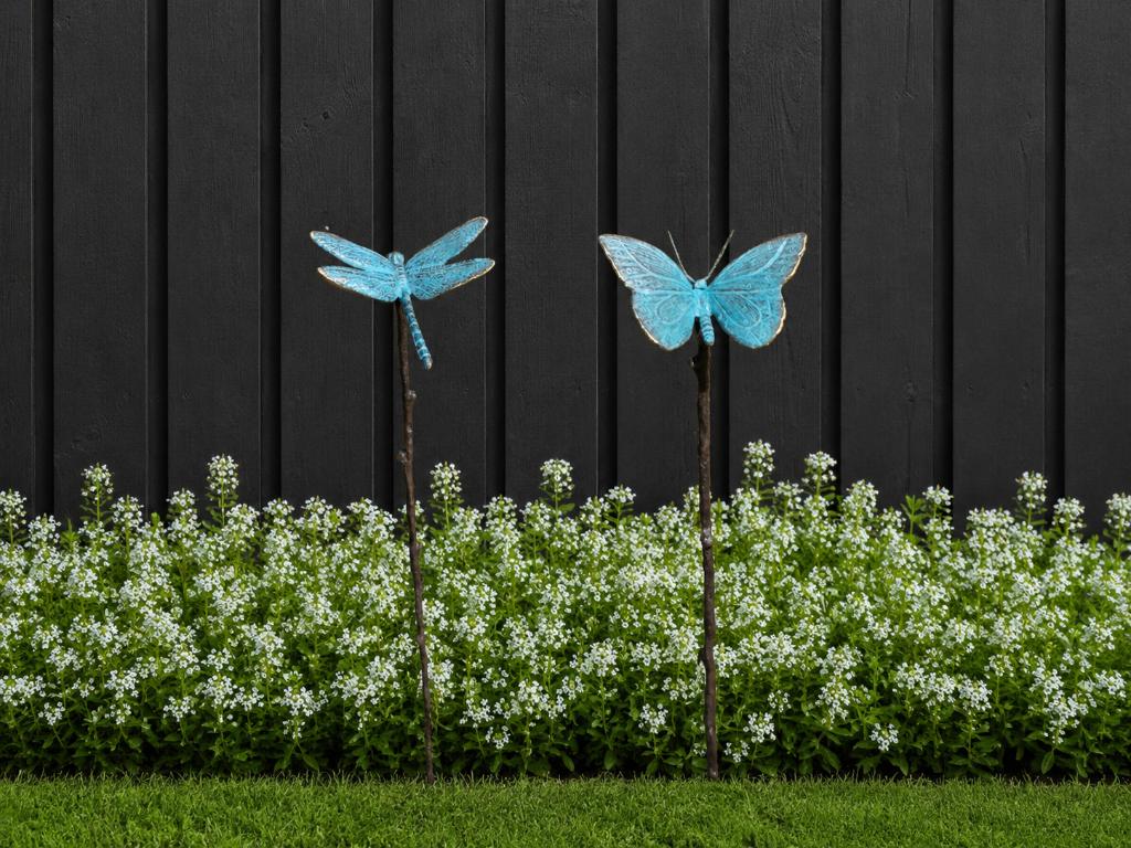 LIBELLE / VLINDER/ TUINSTEKERS / BRONS