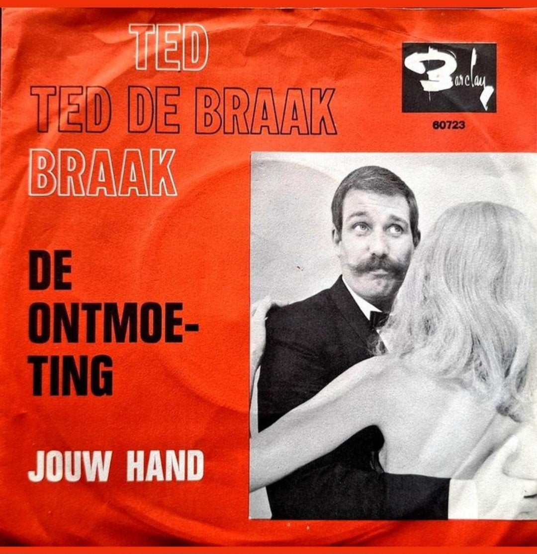 7"/SINGLE  TED DE BRAAK - De Ontmoeting, Ophalen of Verzenden, Gebruikt, Nederlandstalig